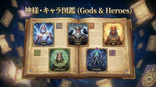 神様・キャラ図鑑
